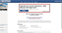 Desktop Screenshot of portal.digitek.com
